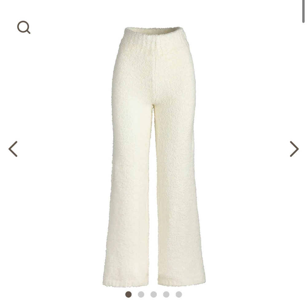 SKIMS S/M NWT cozy knit pant Bone